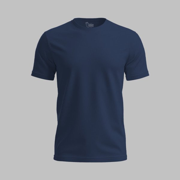 Navy Blue Basic T-Shirt