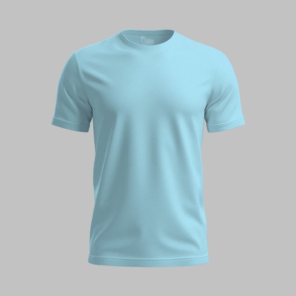 Sky Blue Basic T-Shirt
