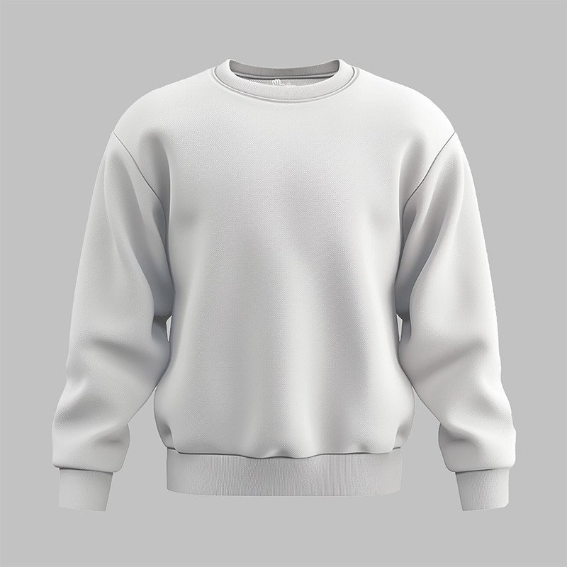 Classic White Sweatshirt